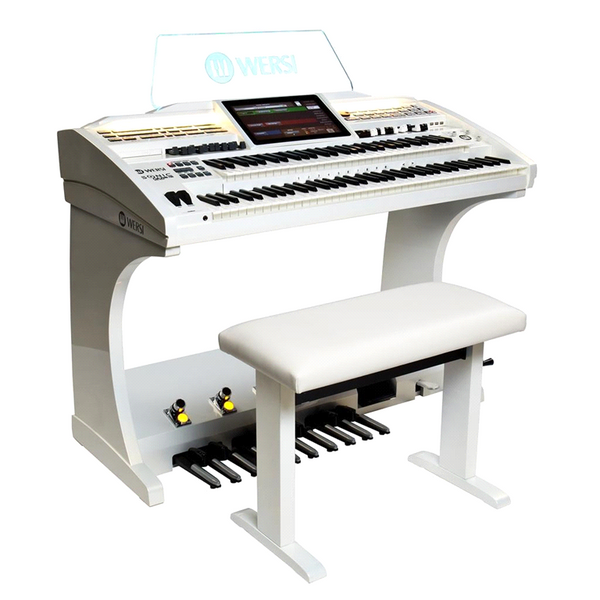 SONIC OAX-600 Parelmoer WHITE / Zwart Hooglans